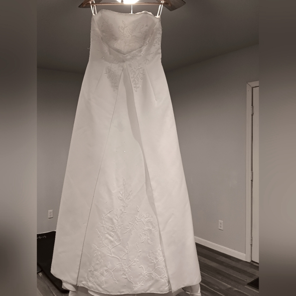 Michelangelo size 14 White wedding dress